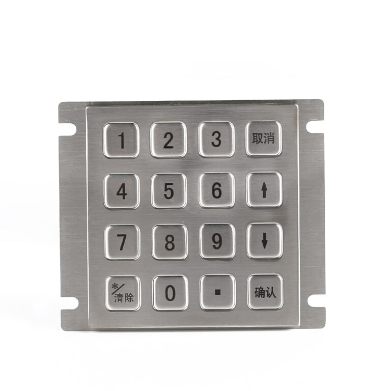 Heavy-Duty IP65 Self-Service Terminal Keyboard for Car Wash Machine Operations